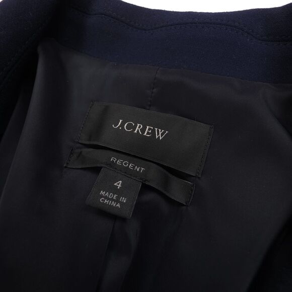NEW J Crew Regent blazer in four-season stretch Blue Old Money Quiet Luxury 4 - Picture 2 of 8